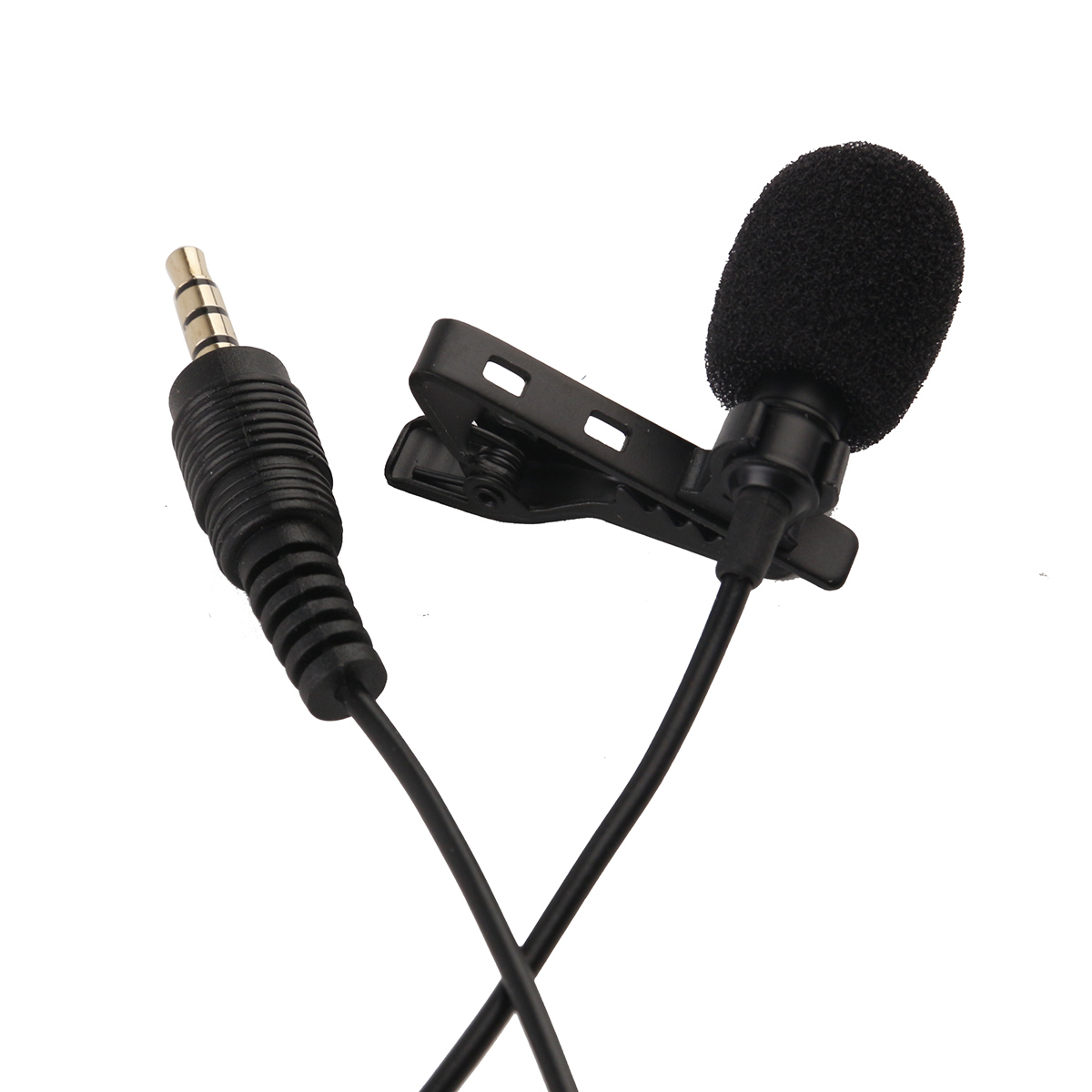 

Hot Portable Clip-on Lapel Lavalier Microphone 3.5mm Jack Hands-free Mini Wired Condenser Microphone for iphone Samsung Smartphone Feature: