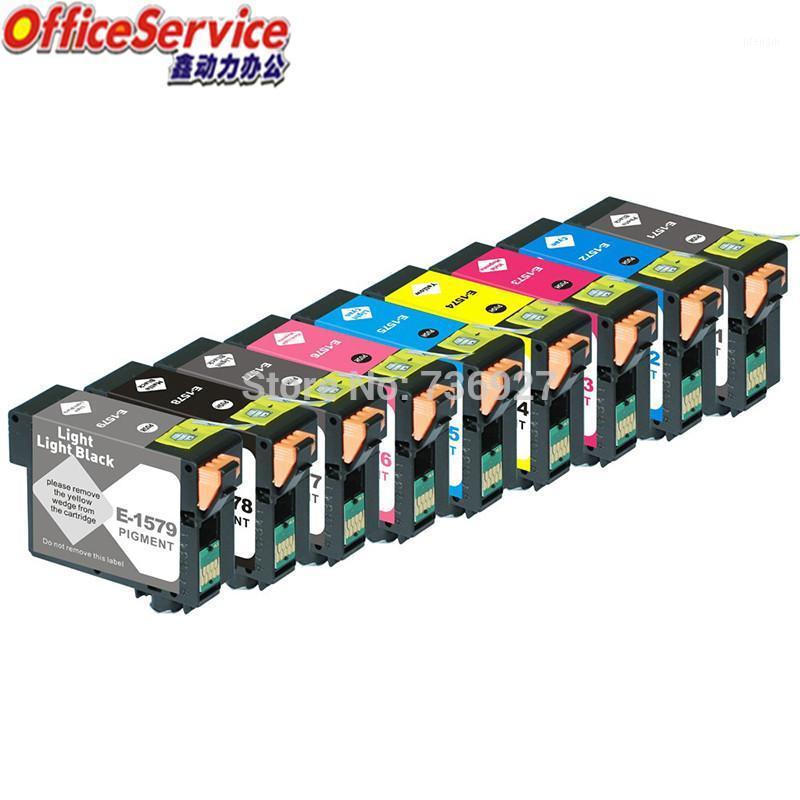Compatible Ink Cartridge T1571 T1572 T1573 T1574 T1575 T1576 T1577 T1578 T1579 For STYLUS PO R3000 Printer1 Cartridges
Compatible Ink Cartridge T1571 T1572 T1573 T1574 T1575 T1576 T1577 T1578 T1579 For STYLUS PO R3000 Printer1 Cartridges
