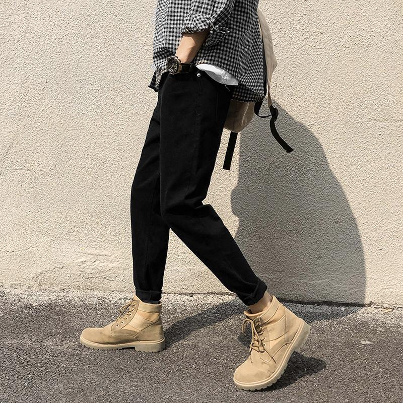 New Casual Fashion Autumn Black Jeans Men's Korean Style Elastic Trend Slim Long Denim Pencil Pants
New Casual Fashion Autumn Black Jeans Men's Korean Style Elastic Trend Slim Long Denim Pencil Pants