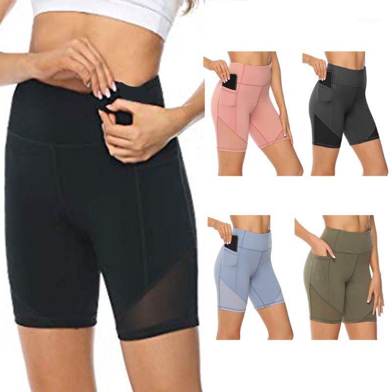 Women High Waist Yoga Biker Shorts Tummy Control Solid Color Mesh Splice Compression Leggings Running Tights with Pocket1, Black
Women High Waist Yoga Biker Shorts Tummy Control Solid Color Mesh Splice Compression Leggings Running Tights with Pocket1, Black