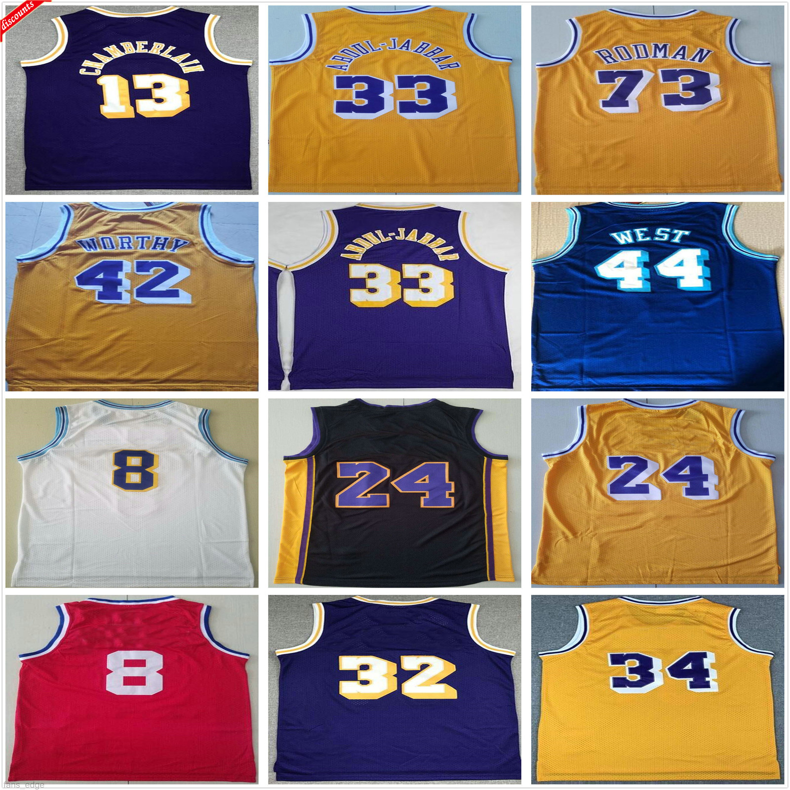Retro Vintage Cheap Mens Basketball Kareem 33 Abdul Jabbar Jerseys Jerry 44 West 42 Worthy Wilt 13 Chamberlain Dennis 73 Rodman Jersey, Black;red
Retro Vintage Cheap Mens Basketball Kareem 33 Abdul Jabbar Jerseys Jerry 44 West 42 Worthy Wilt 13 Chamberlain Dennis 73 Rodman Jersey, Black;red