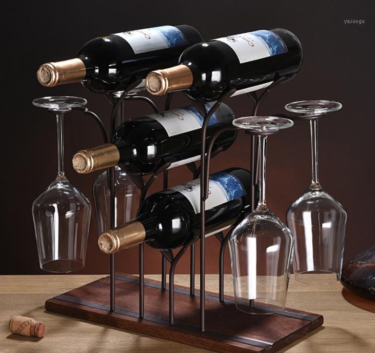 New creative wine glass shelf European iron art wine rack bar home furnishing WineRack1
New creative wine glass shelf European iron art wine rack bar home furnishing WineRack1