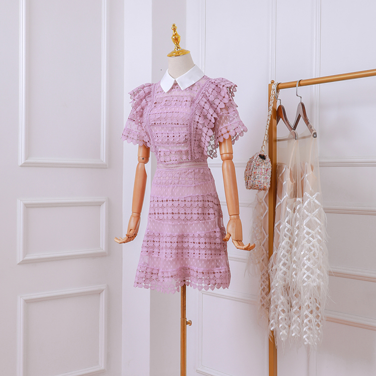 Purple Light Dressed in Lace Woman 2021 New Summer Short Runway Design Luxury Mini Dress Casual Ladies Party 9cbd, Light purple
Purple Light Dressed in Lace Woman 2021 New Summer Short Runway Design Luxury Mini Dress Casual Ladies Party 9cbd, Light purple