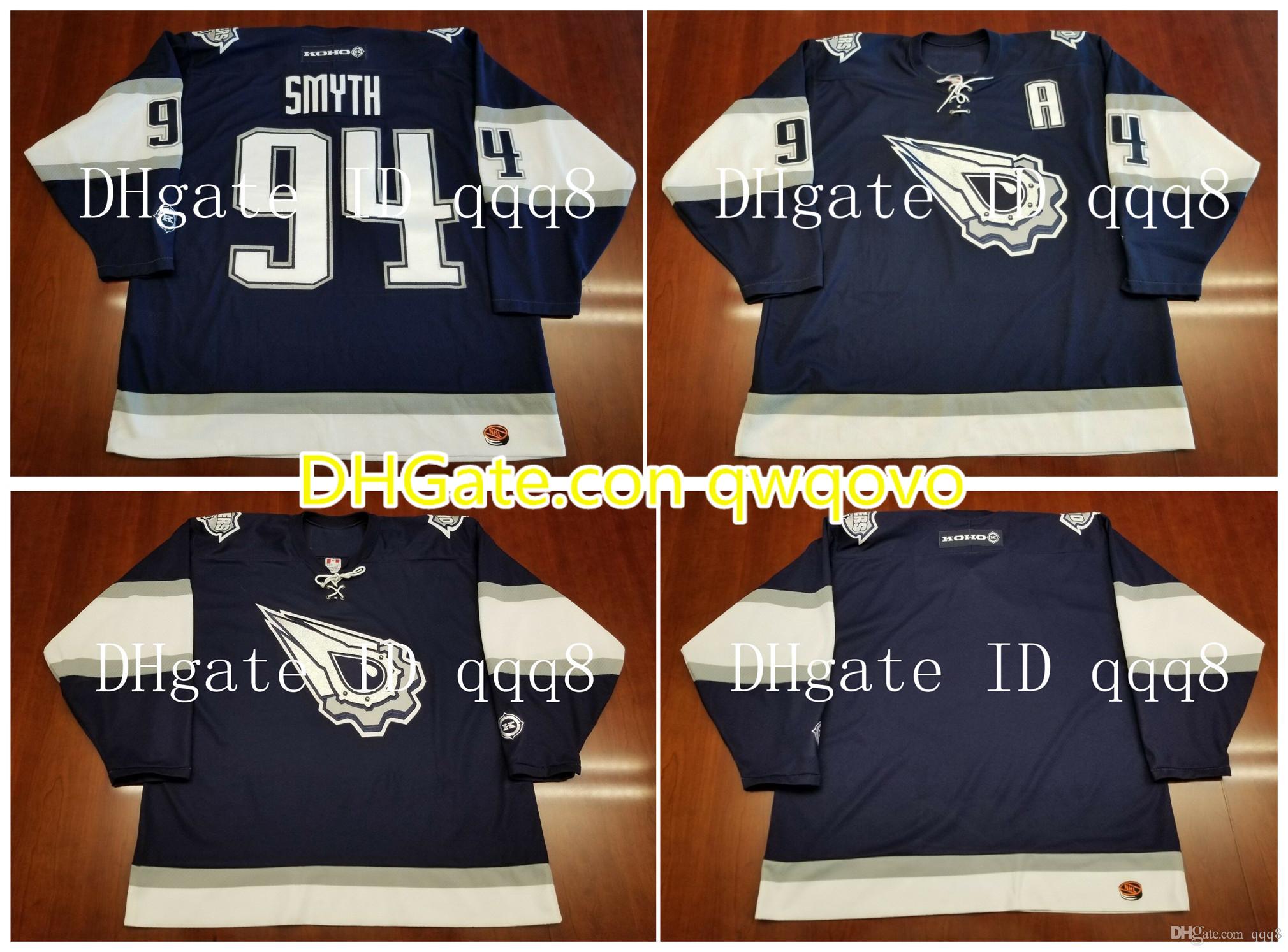 2001 Vintage Edmonton Oilers Koho Jersey 94 Ryan Smyth Blue Custom Any Name Number 100% Stitching Custom Hockey Jerseys, Black;red
2001 Vintage Edmonton Oilers Koho Jersey 94 Ryan Smyth Blue Custom Any Name Number 100% Stitching Custom Hockey Jerseys, Black;red