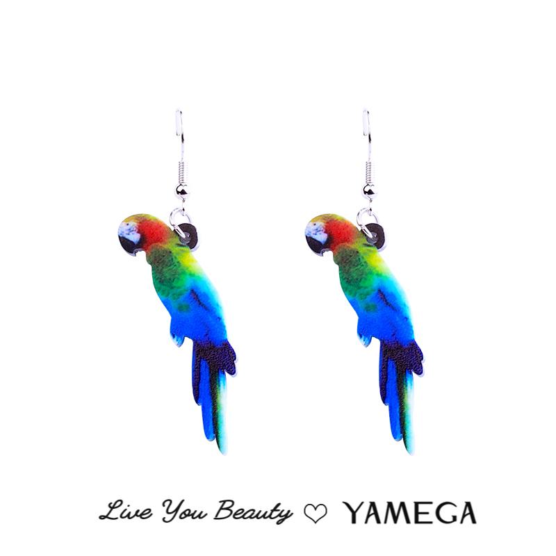 Funny Parrot Errings Statement Double Side Painted Resin Drop Cute Bird Earrings For Women Girls Fashion Jewelry
Funny Parrot Errings Statement Double Side Painted Resin Drop Cute Bird Earrings For Women Girls Fashion Jewelry