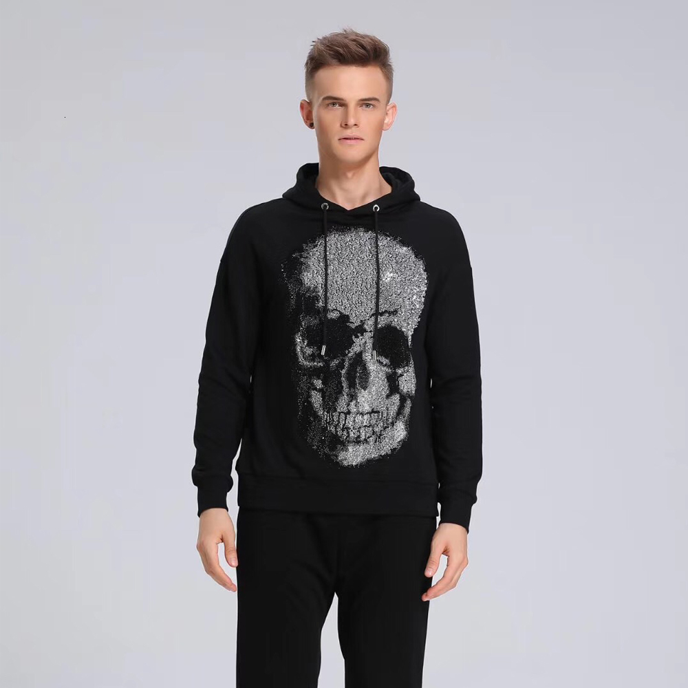 2021 New Fashion Autumn Winter Rhinestone Skull Hoodies Men Vintage Streetwear Hip Hop Sweatshirt Mens Clothing Voyz, Black
2021 New Fashion Autumn Winter Rhinestone Skull Hoodies Men Vintage Streetwear Hip Hop Sweatshirt Mens Clothing Voyz, Black