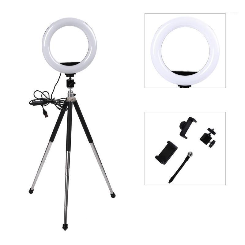Photography LED Selfie Ring Light 20cm Dimmable Camera Phone Ring Lamp With Flexible Table Stand Tripod For Makeup Video Live1
Photography LED Selfie Ring Light 20cm Dimmable Camera Phone Ring Lamp With Flexible Table Stand Tripod For Makeup Video Live1