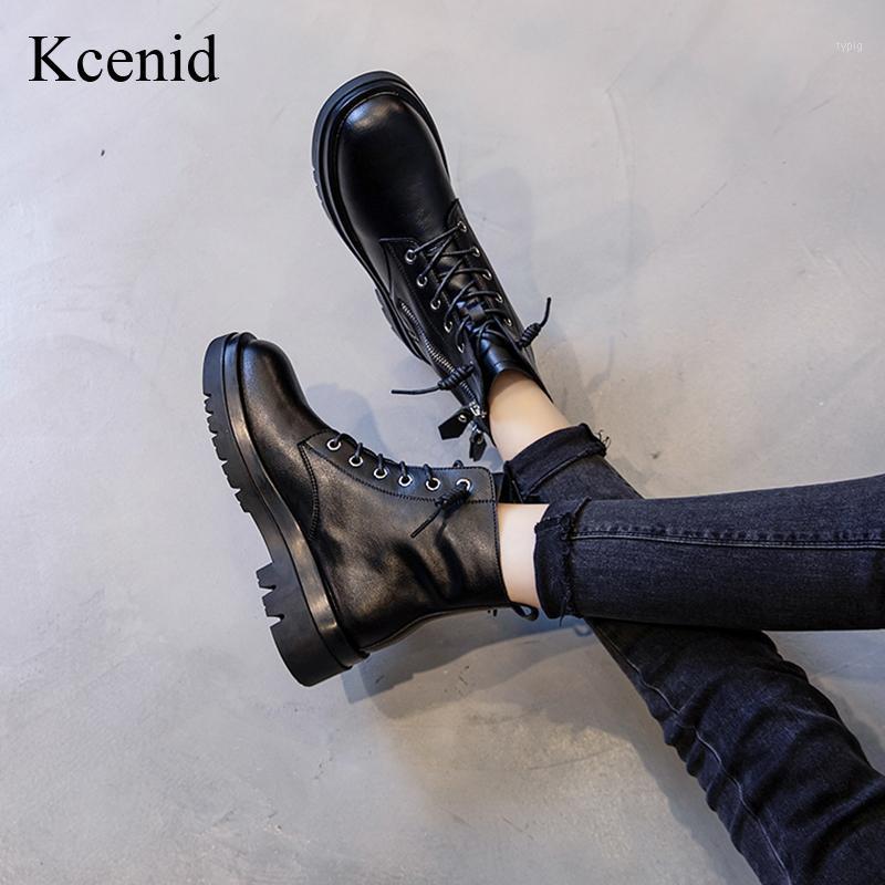 Kcenid Punk platform boots women shoes autumn winter fashion lace-up zipper genuine leather motorcycle boots ladies shoes black1, Black
Kcenid Punk platform boots women shoes autumn winter fashion lace-up zipper genuine leather motorcycle boots ladies shoes black1, Black