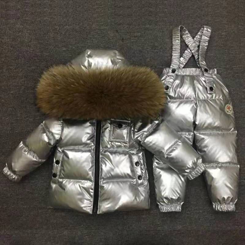 Russian Suit Super Warm Children Winter Suits Boys Girl Duck Down Jackets +overalls 2 Pcs Set Kids Snow Wear ws218, White matt fox
Russian Suit Super Warm Children Winter Suits Boys Girl Duck Down Jackets +overalls 2 Pcs Set Kids Snow Wear ws218, White matt fox