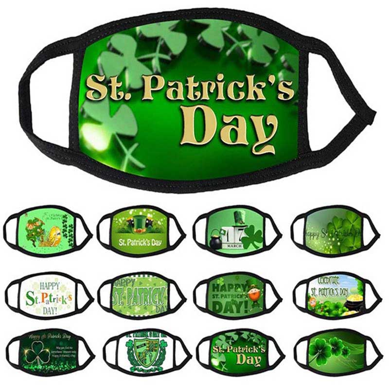 8 Styles Irish Face Masks Windproof Dustproof Washable Mouth Cover Adult Kids Fashion Mask Green Shamrock St Patrick's Day Kimter-K536FA, Black
8 Styles Irish Face Masks Windproof Dustproof Washable Mouth Cover Adult Kids Fashion Mask Green Shamrock St Patrick's Day Kimter-K536FA, Black