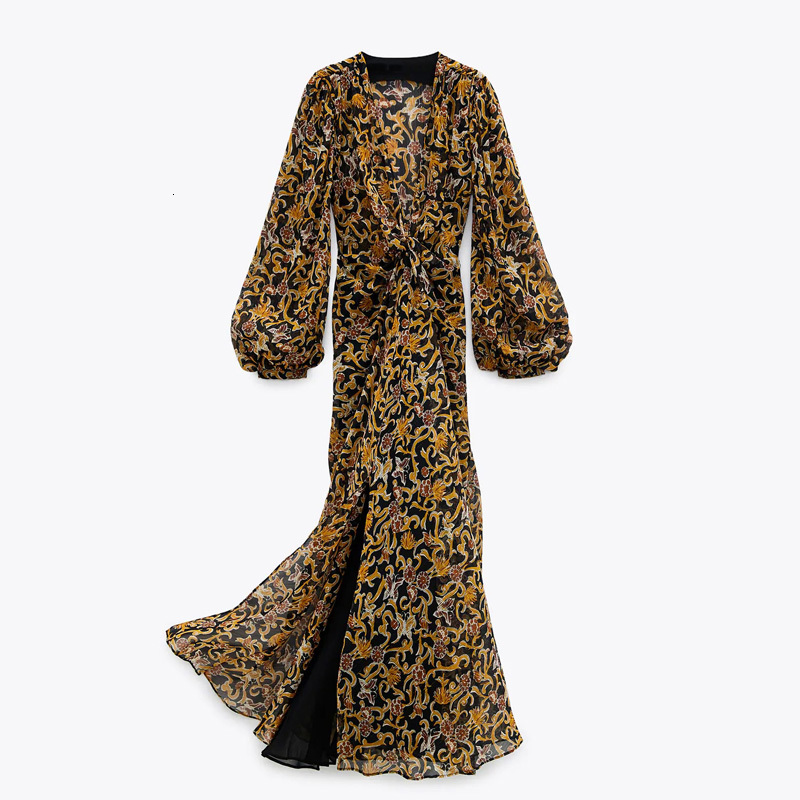 2021 New Women Dresses Floral Retro Printed V-neck Sleeves Tulle Dress Woman Vintage Goth Long Dw2h, Multi
2021 New Women Dresses Floral Retro Printed V-neck Sleeves Tulle Dress Woman Vintage Goth Long Dw2h, Multi