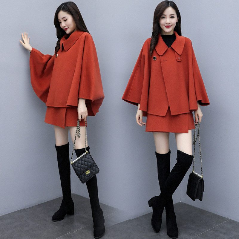 2021 Elegant 2 for Women Winter Wool Mantle Shorts Defines New Vintage Two Top Piece and Short Fashion Sets Clothes VXF8, Black
2021 Elegant 2 for Women Winter Wool Mantle Shorts Defines New Vintage Two Top Piece and Short Fashion Sets Clothes VXF8, Black