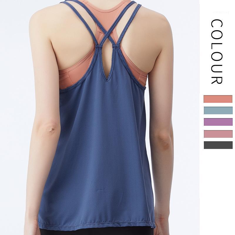Strappy Cross Beauty Back Tank Top Loose Fit Yoga Top Quick Drying Sleeveless Workout Shirts for Women breathable Sportswear1, Blue
Strappy Cross Beauty Back Tank Top Loose Fit Yoga Top Quick Drying Sleeveless Workout Shirts for Women breathable Sportswear1, Blue