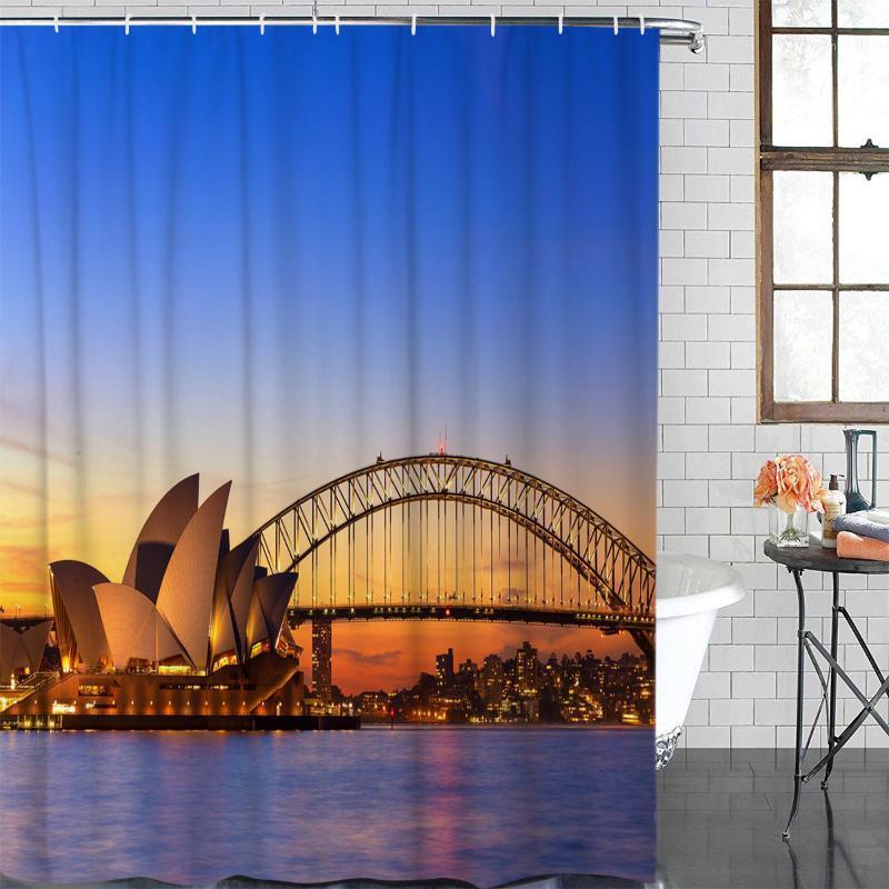 Sydney Opera House Sunset Bridge Sea Waterproof Shower Curtain With Hook For Home Decoration Bathroom Shower Curtain1
Sydney Opera House Sunset Bridge Sea Waterproof Shower Curtain With Hook For Home Decoration Bathroom Shower Curtain1