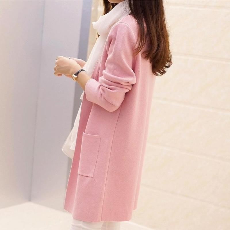 Windbreaker Women Overcoat News long cardigan wool knitting garment unlined upper garment of coat loose show with a thin sweater, Beige
Windbreaker Women Overcoat News long cardigan wool knitting garment unlined upper garment of coat loose show with a thin sweater, Beige
