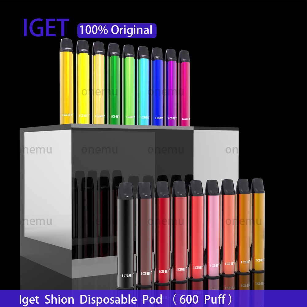 Original Iget Shion Disposable Vape 600 ffs 400mAh 2.4ml Prefilled Portable Vape Stick Pen Bar Authentic
Original Iget Shion Disposable Vape 600 ffs 400mAh 2.4ml Prefilled Portable Vape Stick Pen Bar Authentic