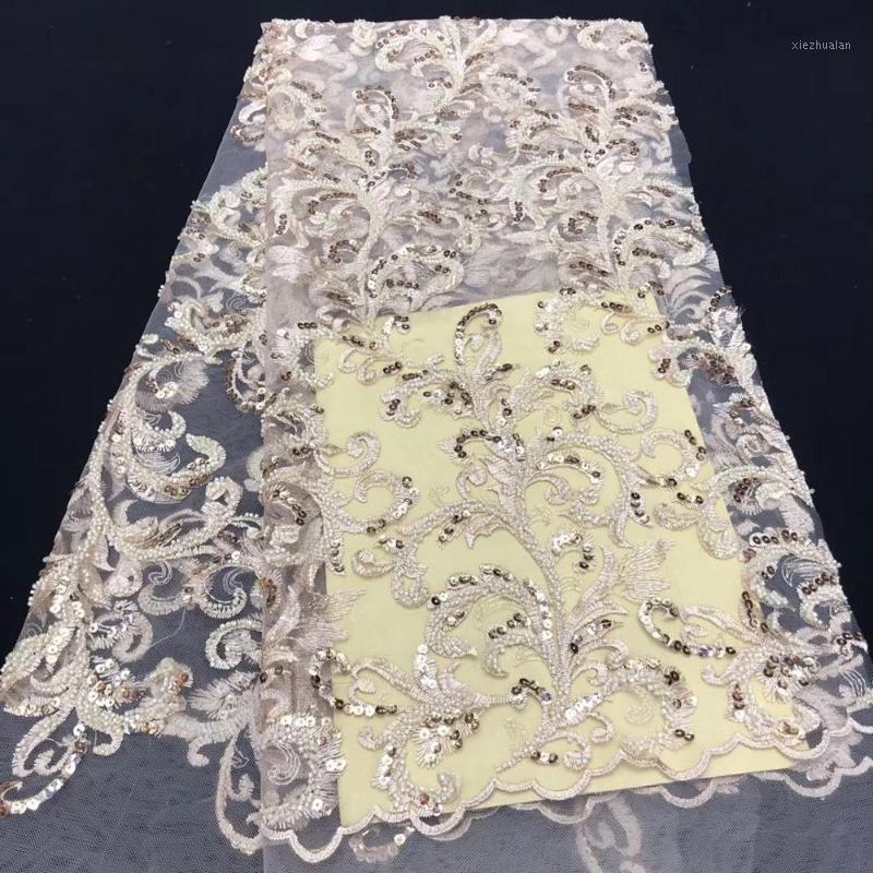 white french sequins lace fabric 2020 high quality embroidered african handmade beaded lace fabric nigerian laces for dresses1
white french sequins lace fabric 2020 high quality embroidered african handmade beaded lace fabric nigerian laces for dresses1