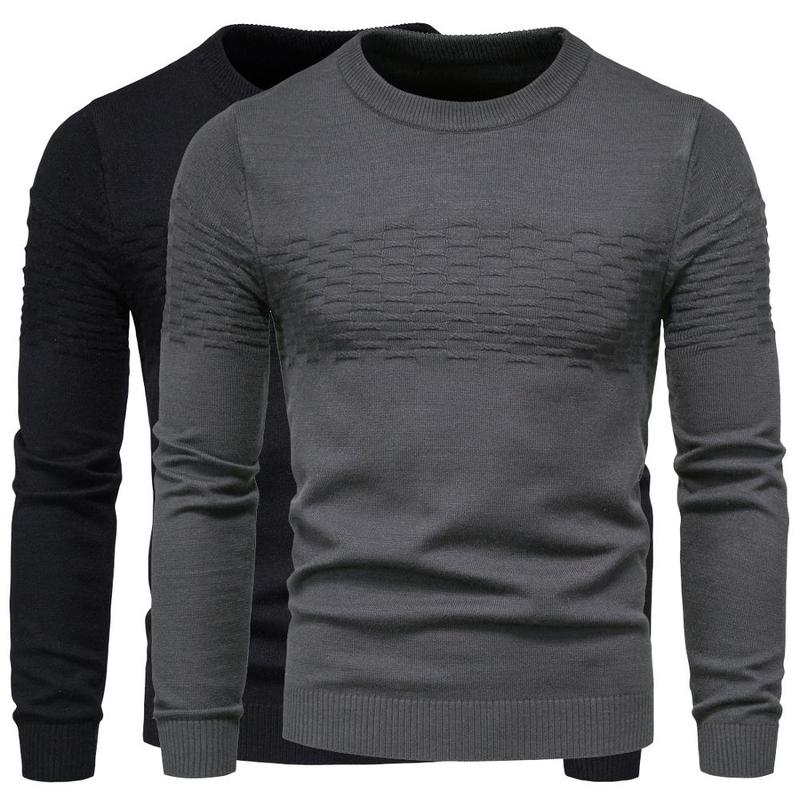 2020 autumn new cotton men's knit sweater pullover round neck bottoming men's round neck sweater, Dark grey
2020 autumn new cotton men's knit sweater pullover round neck bottoming men's round neck sweater, Dark grey