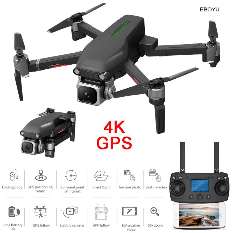 EBOYU X1 GPS RC Drone 5G WiFi FPV ESC 4K HD Front Camera +720P Down-Looking Camera Foldable Brushless Drone OF RC Quadcopter RTF
EBOYU X1 GPS RC Drone 5G WiFi FPV ESC 4K HD Front Camera +720P Down-Looking Camera Foldable Brushless Drone OF RC Quadcopter RTF