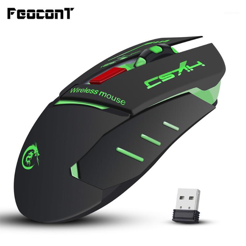Wireless Mouse Gaming 2.4GHz USB Computer Mice Opto-electronic Mouse Colorful Glow Adjustable 1200/1600/2400 DPI For Laptop PC1
Wireless Mouse Gaming 2.4GHz USB Computer Mice Opto-electronic Mouse Colorful Glow Adjustable 1200/1600/2400 DPI For Laptop PC1