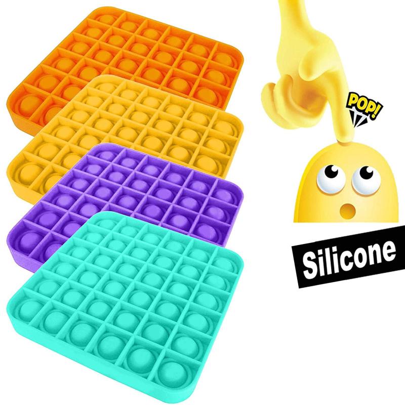 New Push Bubble Fidget SensoryToy Autism Special Needs Stress Reliever Funny Squishy Stretch Soft Educational Toys for Children
New Push Bubble Fidget SensoryToy Autism Special Needs Stress Reliever Funny Squishy Stretch Soft Educational Toys for Children