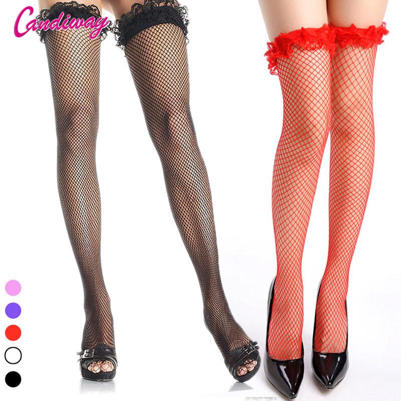Hold-Ups with Lace Tops Fever Fashion Sexy Women Fishnet high knee Tights Stockings Pantyhose Ladies Mesh Lingerie Femme, Purple
Hold-Ups with Lace Tops Fever Fashion Sexy Women Fishnet high knee Tights Stockings Pantyhose Ladies Mesh Lingerie Femme, Purple