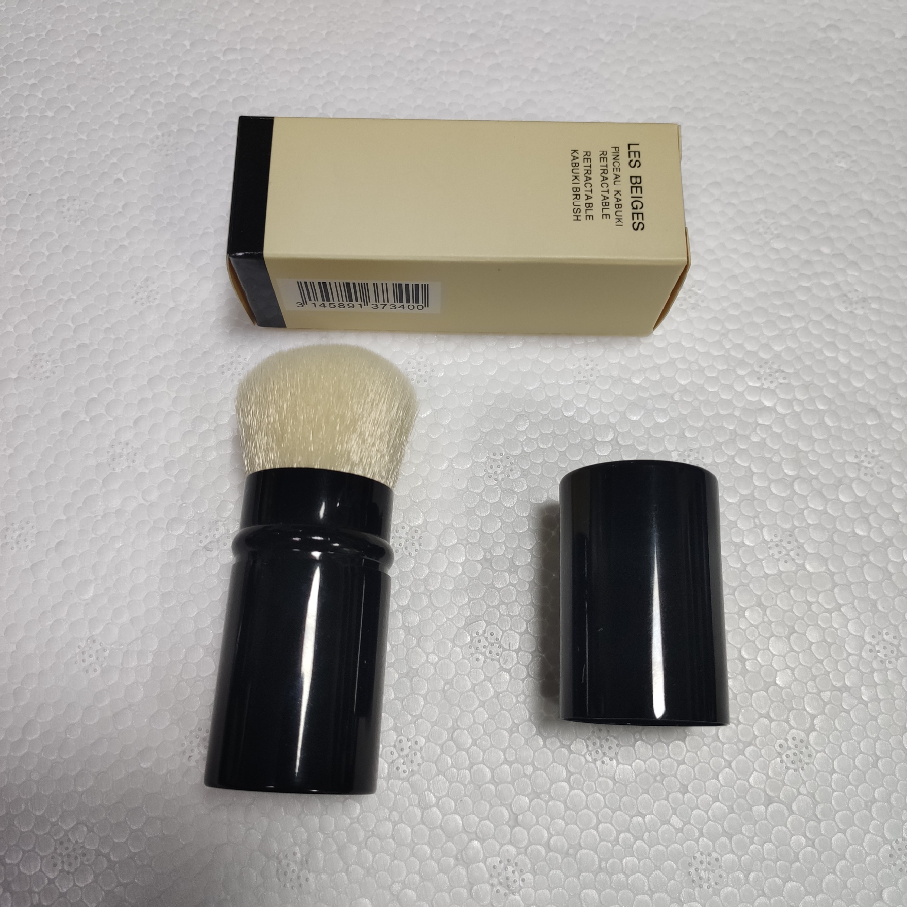 epacket LES BELGES single brush RETRACTABLE KABUKI with retail Box Package Makeup Blendersingle brushes