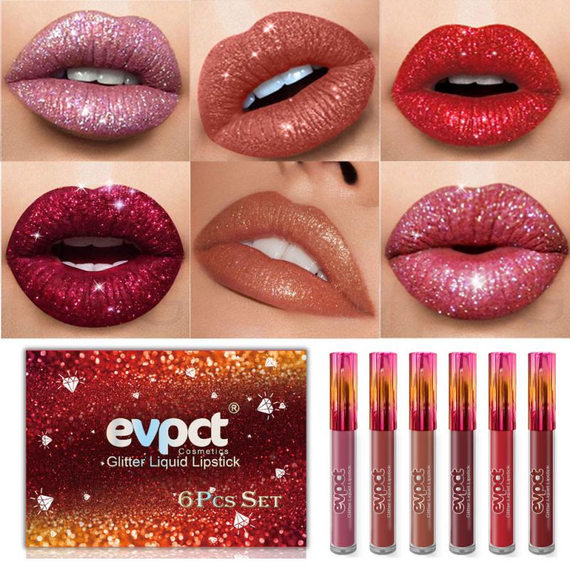 Lip Gloss EVPCT Womens Glitter Flip Metallic Matte Liquid Lipstick Sexy Red Waterproof Long-lasting Candy Shiny Makeup, Customize
Lip Gloss EVPCT Womens Glitter Flip Metallic Matte Liquid Lipstick Sexy Red Waterproof Long-lasting Candy Shiny Makeup, Customize