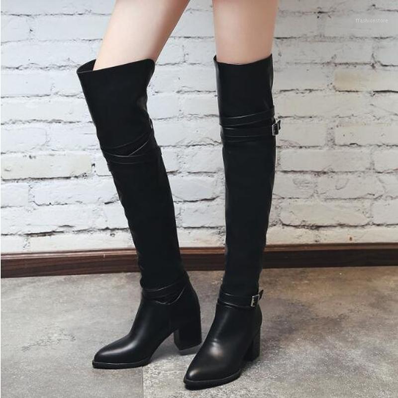 women over the knee high boots high heels booties shoes woman pointed toe warm shoe chaussures femme zapatos mujer sapato NH3271, Black
women over the knee high boots high heels booties shoes woman pointed toe warm shoe chaussures femme zapatos mujer sapato NH3271, Black