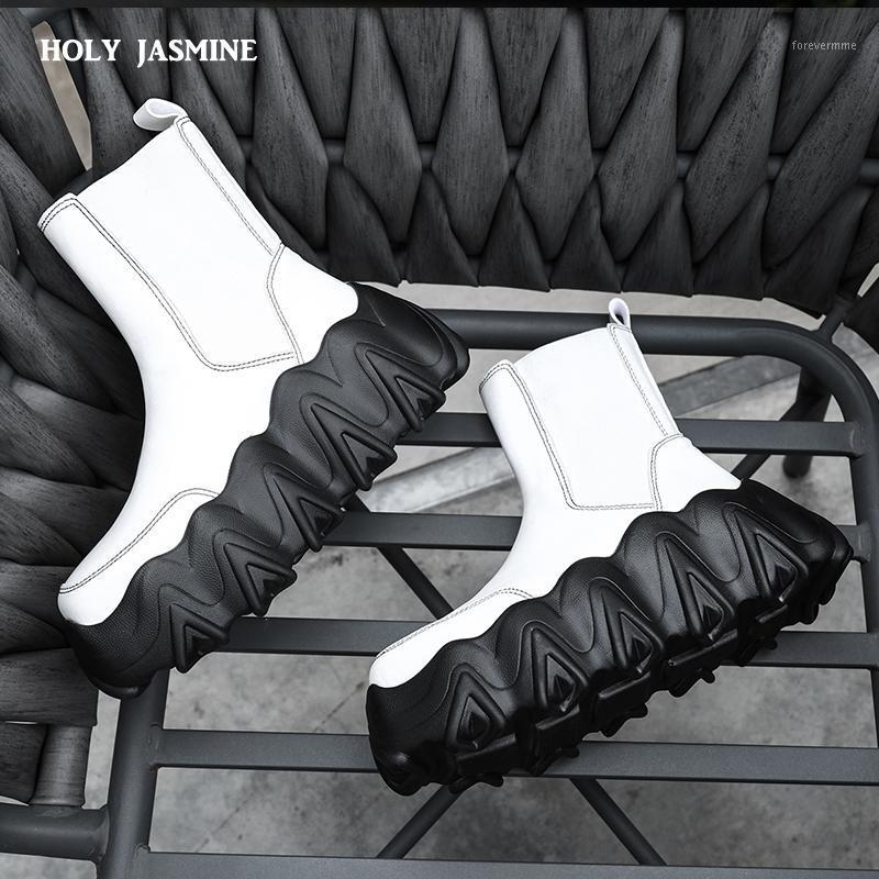 Woman Autumn Boots Womens Ladies Chunky Wedge Platform Black Patent Leather Ankle Boots Punk Goth New Arrival 2021 Winter New1
Woman Autumn Boots Womens Ladies Chunky Wedge Platform Black Patent Leather Ankle Boots Punk Goth New Arrival 2021 Winter New1