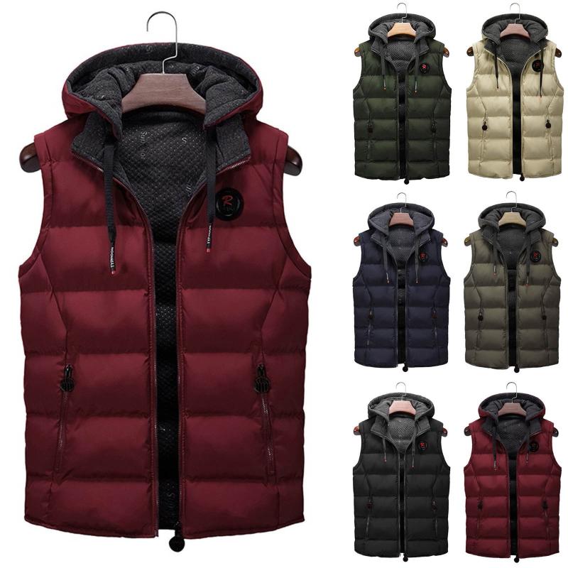 Men Casual Winter Warm Hooded Zipper Sleeveless Vest Jacket Coat Outwear Tops, Green
Men Casual Winter Warm Hooded Zipper Sleeveless Vest Jacket Coat Outwear Tops, Green