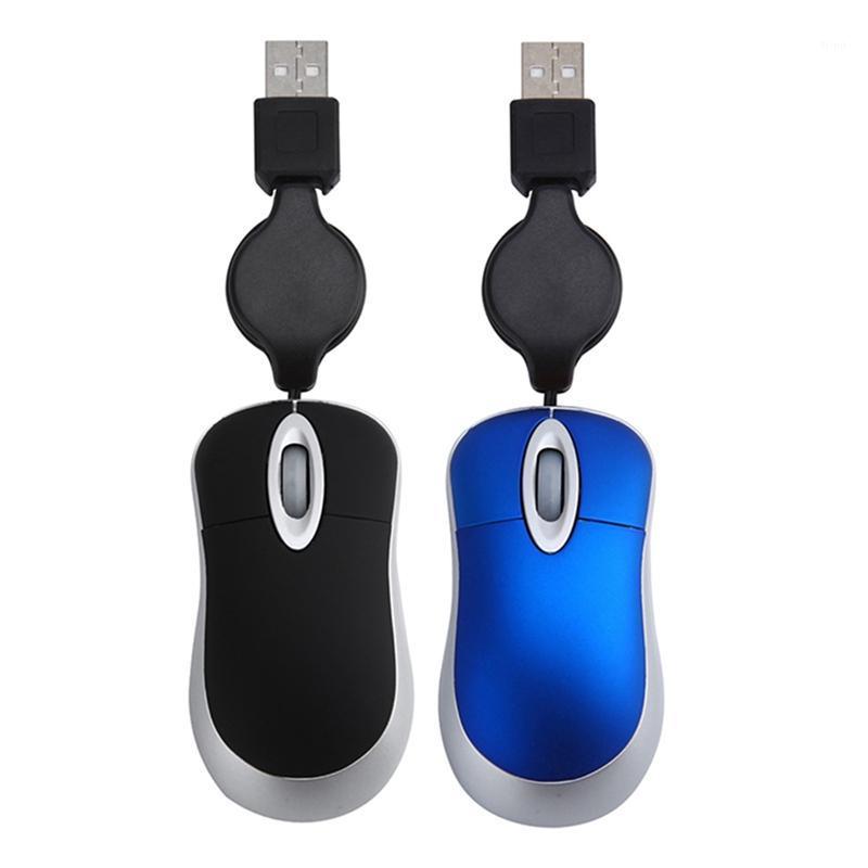 2pcs Mini USB Wired Mouse Retractable Cable Tiny 1600 DPI for Windows 98 2000 XP Vista Ve - Black & Blue1
2pcs Mini USB Wired Mouse Retractable Cable Tiny 1600 DPI for Windows 98 2000 XP Vista Ve - Black & Blue1