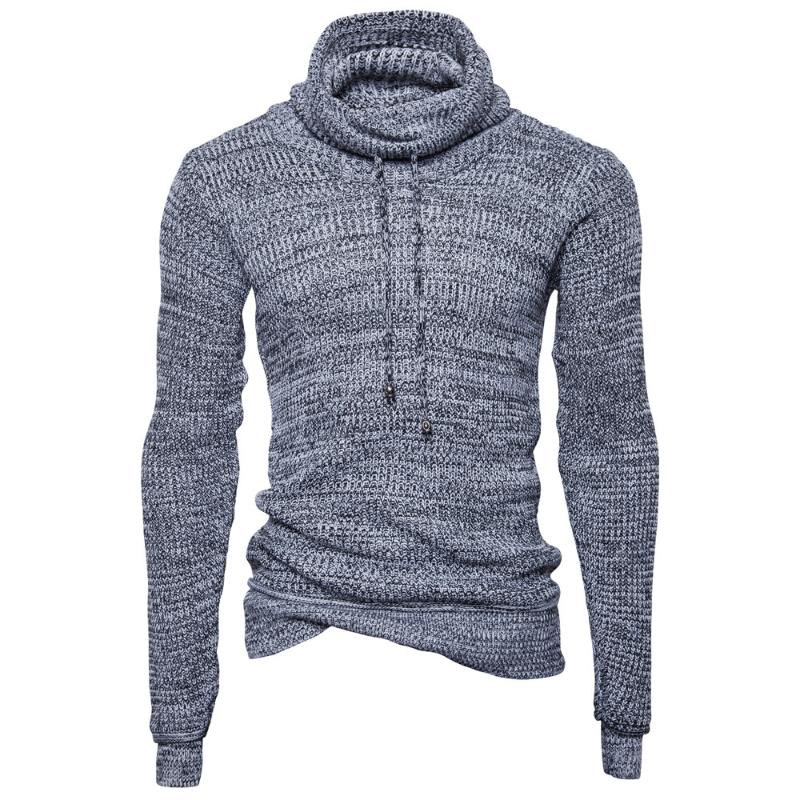 2020 New Style Men'S Knitwear Simple Lace-Up Men'S High Collar Sweater F129, White;black
2020 New Style Men'S Knitwear Simple Lace-Up Men'S High Collar Sweater F129, White;black