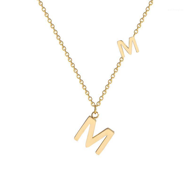 Chains Titanium Steel Letter M Clavicle Chain High-End Design Ins Wild Simple Trend Necklace Pendant Jewelry For Woman 2022, Silver
Chains Titanium Steel Letter M Clavicle Chain High-End Design Ins Wild Simple Trend Necklace Pendant Jewelry For Woman 2022, Silver