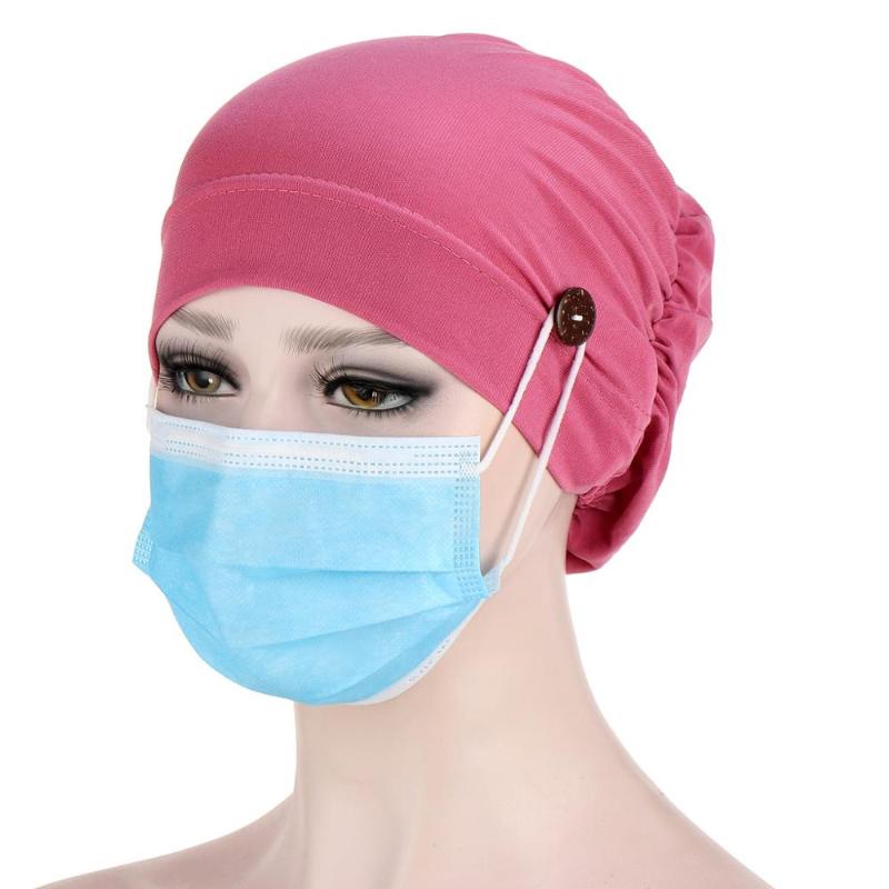 Hot sale button imitation Muslim bottoming cap Baotou crystal multicolor chemotherapy cap, Red
Hot sale button imitation Muslim bottoming cap Baotou crystal multicolor chemotherapy cap, Red