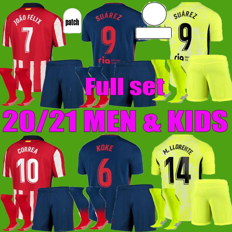 JOAO FELIX Atletico SUAREZ Madrid Soccer Jerseys 2020 2021 SAUL Camisetas 20 21 LLORENTE CORREA Football Shirt Men Kids Kit Full set uniform, 20 21 third full set
JOAO FELIX Atletico SUAREZ Madrid Soccer Jerseys 2020 2021 SAUL Camisetas 20 21 LLORENTE CORREA Football Shirt Men Kids Kit Full set uniform, 20 21 third full set