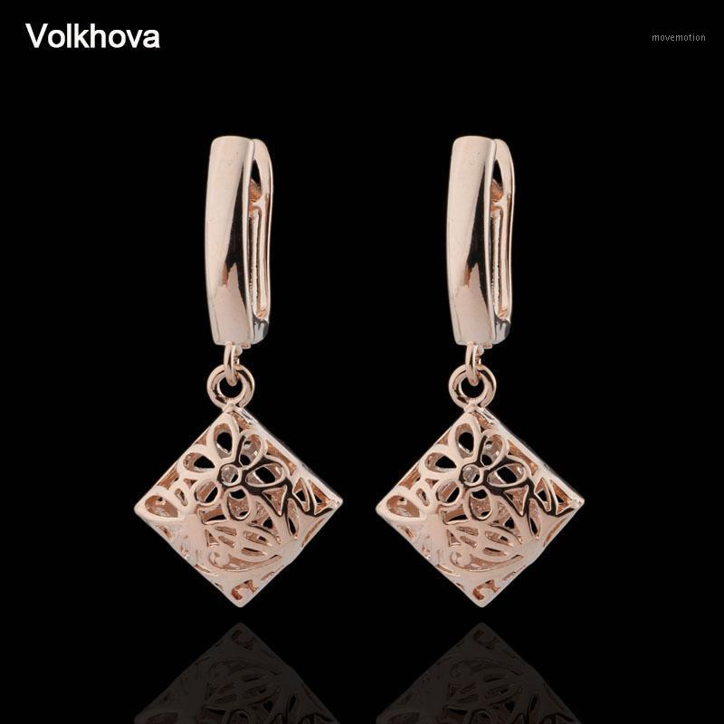 New Arrival Hollow Out Dangle Earrings 585 Rose Gold Color Earring Fashion Wedding Jewelry For Women Fine Trendy Jewelry1
New Arrival Hollow Out Dangle Earrings 585 Rose Gold Color Earring Fashion Wedding Jewelry For Women Fine Trendy Jewelry1
