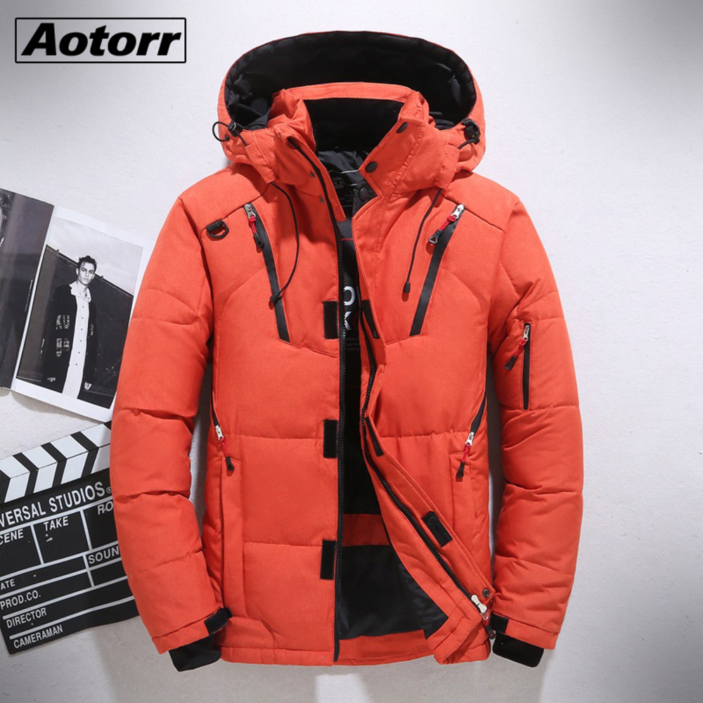 Men High Quality Thick Warm Winter Jacket Hooded Thicken Duck Down Parka Coat Casual Slim Overcoat With Many Pockets Mens, Black
Men High Quality Thick Warm Winter Jacket Hooded Thicken Duck Down Parka Coat Casual Slim Overcoat With Many Pockets Mens, Black