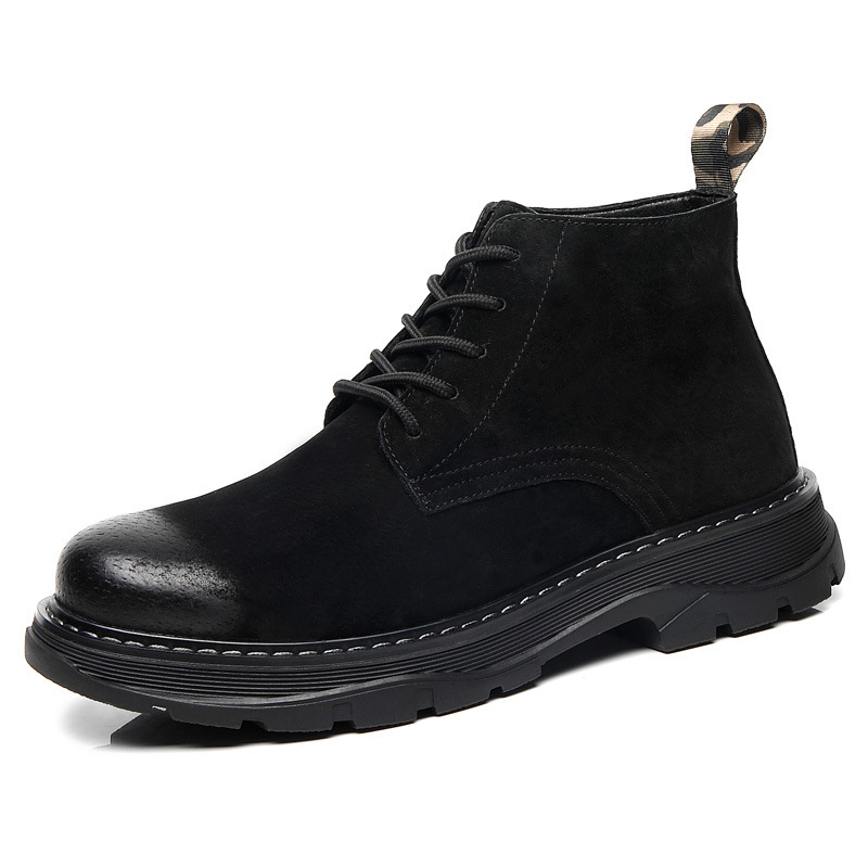 in Men's Fashion the Open Desert Leather Genuine Working Shoes Made with Black Tools Platform Boots Spring Fall Ankle Hommes 3s1u
in Men's Fashion the Open Desert Leather Genuine Working Shoes Made with Black Tools Platform Boots Spring Fall Ankle Hommes 3s1u