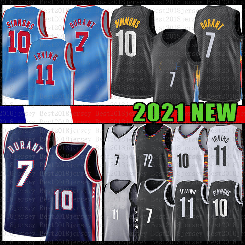 Kevin Durant Ben Simmons Basketball Jersey 7 10 Kyrie Irving Mens Shirts 75th anniversary Jerseys 11 72 Biggie
Kevin Durant Ben Simmons Basketball Jersey 7 10 Kyrie Irving Mens Shirts 75th anniversary Jerseys 11 72 Biggie
