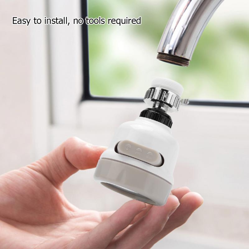 360 Degree Rotatable Kitchen Faucet Aerator Spray Head Water Tap Filter Diffuser 3 Modes Adjustable Kitchen Tap Nozzle torneiras1
360 Degree Rotatable Kitchen Faucet Aerator Spray Head Water Tap Filter Diffuser 3 Modes Adjustable Kitchen Tap Nozzle torneiras1