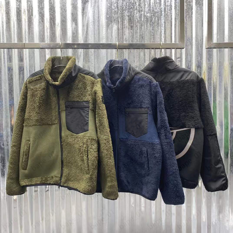 21FW Winter New Style Jackets Compass Printed Lamb Hair Stitching Stand-up Collar Jacket For Men And Women The Same Style, Black;brown
21FW Winter New Style Jackets Compass Printed Lamb Hair Stitching Stand-up Collar Jacket For Men And Women The Same Style, Black;brown