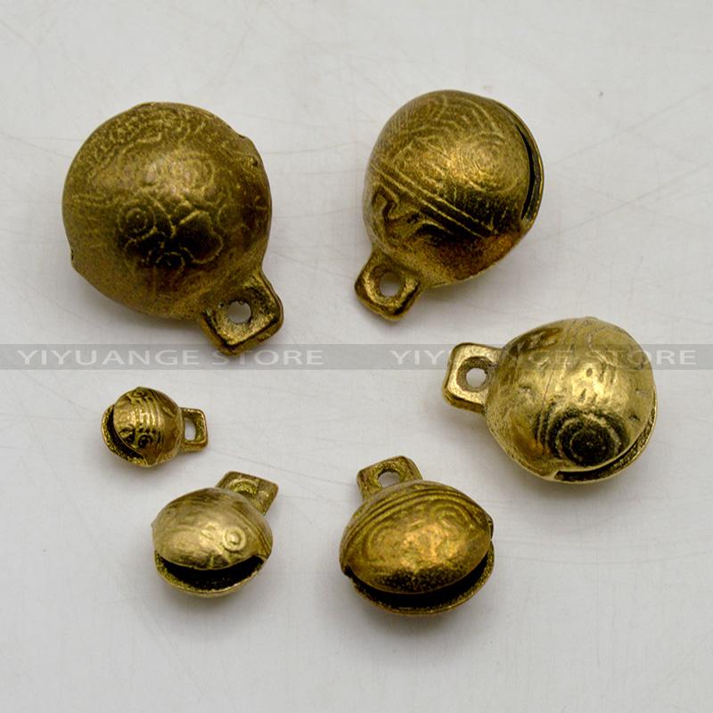 10PCS/Lot Feng Shui Chinese Vintage Style Tibetan Brass Bell 9mm-27mm Tiny Bead Craft Decorative Tiger Head Ethnic Bracelet Home
10PCS/Lot Feng Shui Chinese Vintage Style Tibetan Brass Bell 9mm-27mm Tiny Bead Craft Decorative Tiger Head Ethnic Bracelet Home