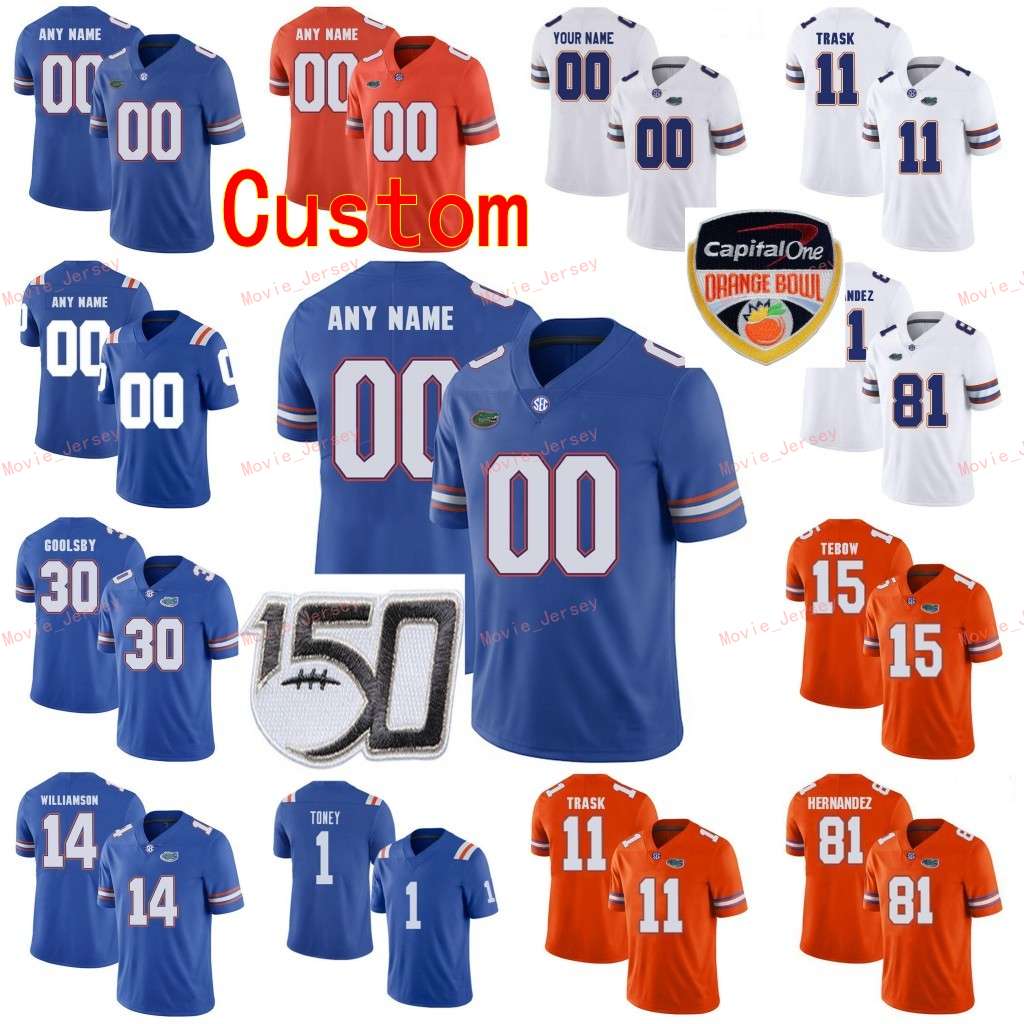 Stitched Custom 13 Feleipe Franks 15 Jacob Copeland 15 Tim Tebow 16 Freddie Swain Florida Gators College Youth Jersey, Youth orange
Stitched Custom 13 Feleipe Franks 15 Jacob Copeland 15 Tim Tebow 16 Freddie Swain Florida Gators College Youth Jersey, Youth orange