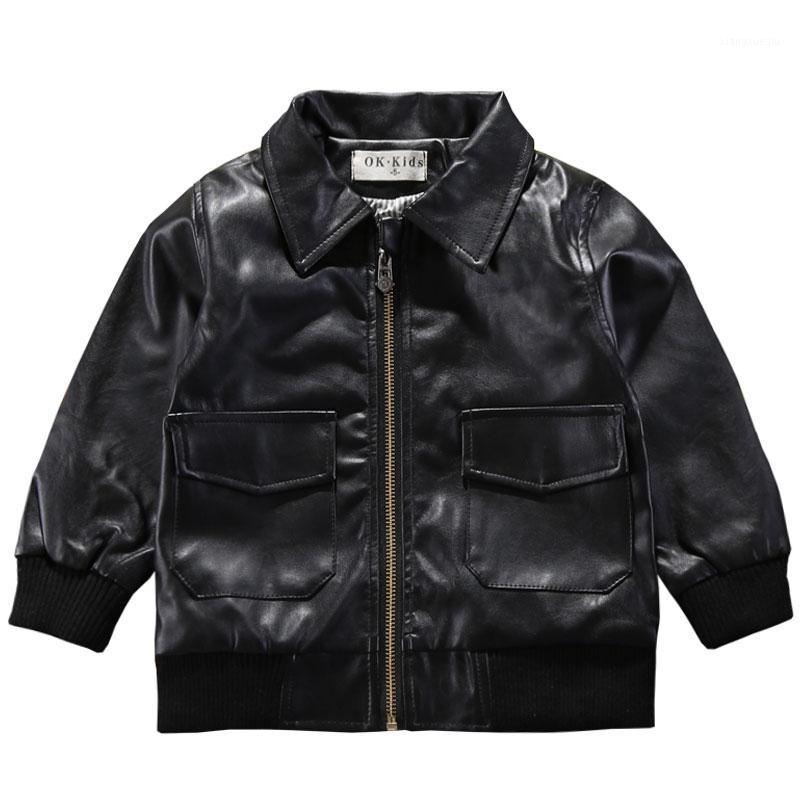 2020 New Fashion Spring Autumn Windbreaker PU Leather Jacket Baby Boys Outerwear Children Locomotive Clothing Coat For 2-6Y Wear1, Black
2020 New Fashion Spring Autumn Windbreaker PU Leather Jacket Baby Boys Outerwear Children Locomotive Clothing Coat For 2-6Y Wear1, Black