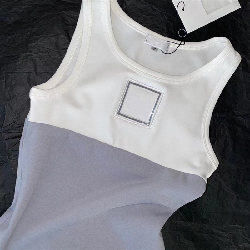 T-shirt Ladies Splice Top Tank Camis Brand Cotton Sexy Black White Camisole Letter Short Sleeve For Women and Girl, As photos
T-shirt Ladies Splice Top Tank Camis Brand Cotton Sexy Black White Camisole Letter Short Sleeve For Women and Girl, As photos