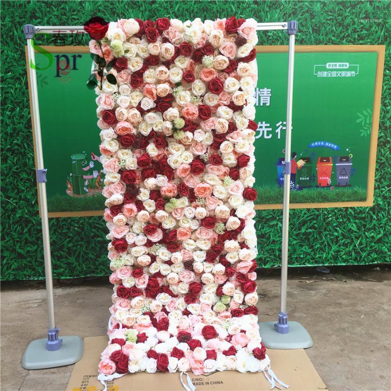 SPR 4ft*8ft Rolled Flower Wall Silk Flower Cloth Silk Wedding Stage Backdrop Ariticial Wall For Salon Decor1, 1.2m by 2.4m
SPR 4ft*8ft Rolled Flower Wall Silk Flower Cloth Silk Wedding Stage Backdrop Ariticial Wall For Salon Decor1, 1.2m by 2.4m