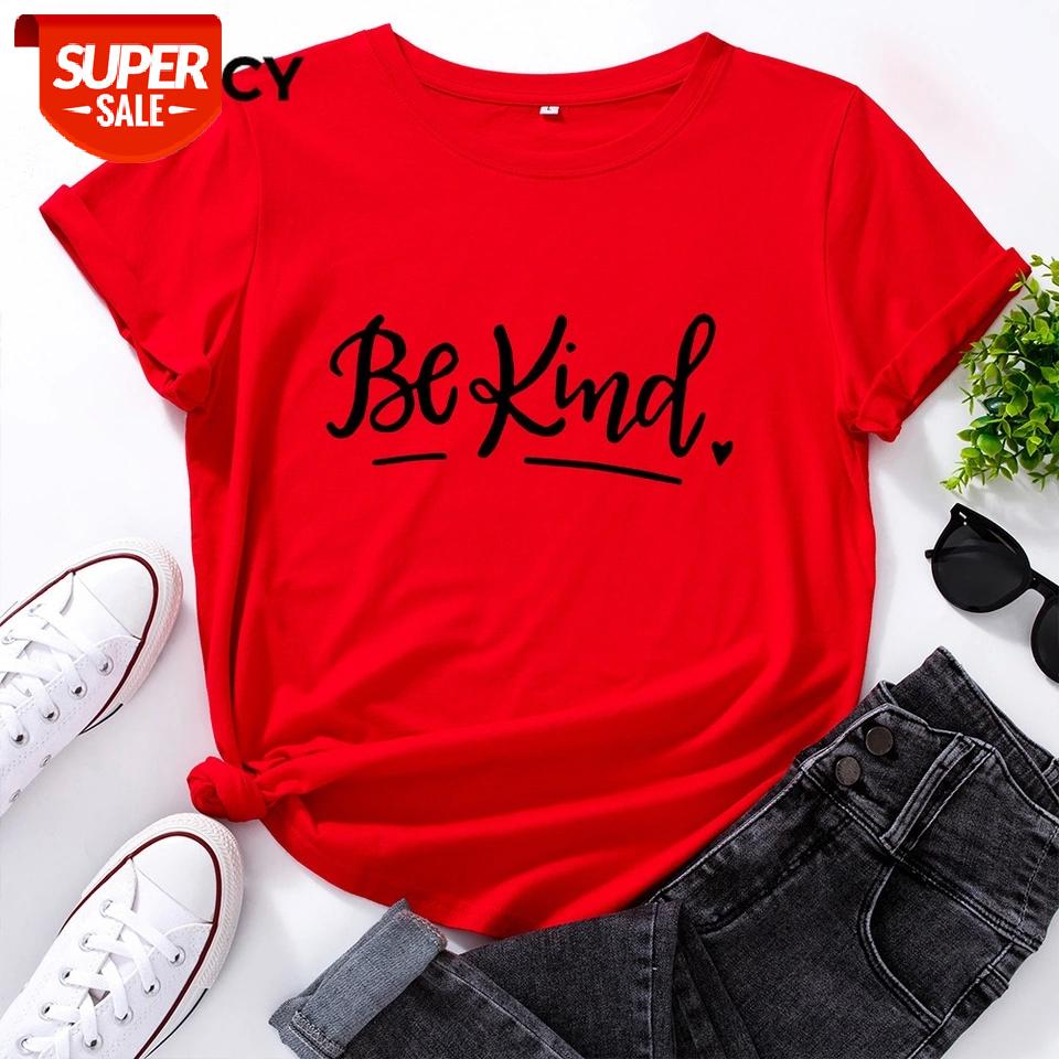 JFUNCY Plus Size Women's T Shirt 100% Cotton Short Sleeve T-shirt Be Kind Letter Print Graphic Tees Female Tshirt Woman Tops #Xk5f, White
JFUNCY Plus Size Women's T Shirt 100% Cotton Short Sleeve T-shirt Be Kind Letter Print Graphic Tees Female Tshirt Woman Tops #Xk5f, White
