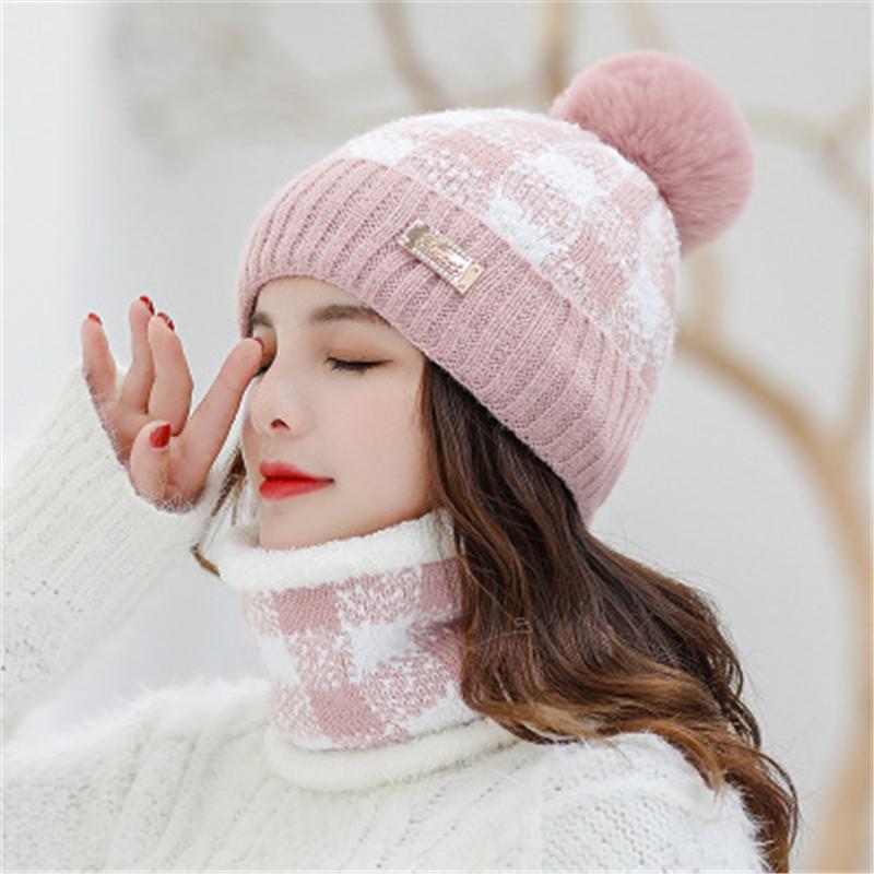 New Simple Fur Beanie Hat For Women Knitted Wool Cap Korean Version Fashion Hat Casual Solid Adult Cap Cover Head, Black
New Simple Fur Beanie Hat For Women Knitted Wool Cap Korean Version Fashion Hat Casual Solid Adult Cap Cover Head, Black