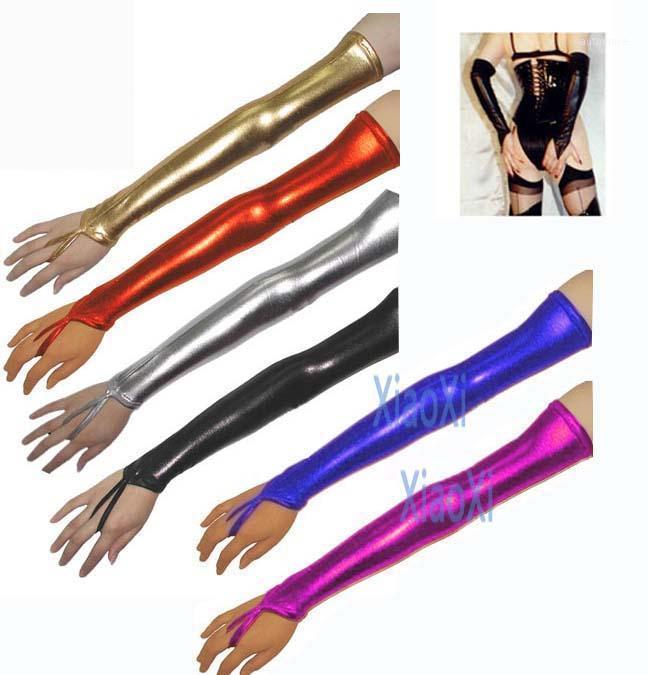 43-45CM Fashion Fingerless Gloves Women Long Faux Leather Gloves Sun Protection Sexy Hip- Jazz Punk Clubwear Outfit Mittens1
43-45CM Fashion Fingerless Gloves Women Long Faux Leather Gloves Sun Protection Sexy Hip- Jazz Punk Clubwear Outfit Mittens1